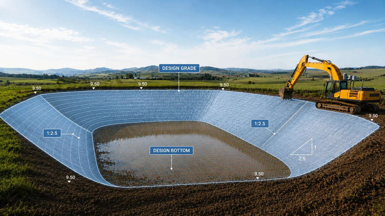 Trion EG10 Excavator Guidance (Drainage)