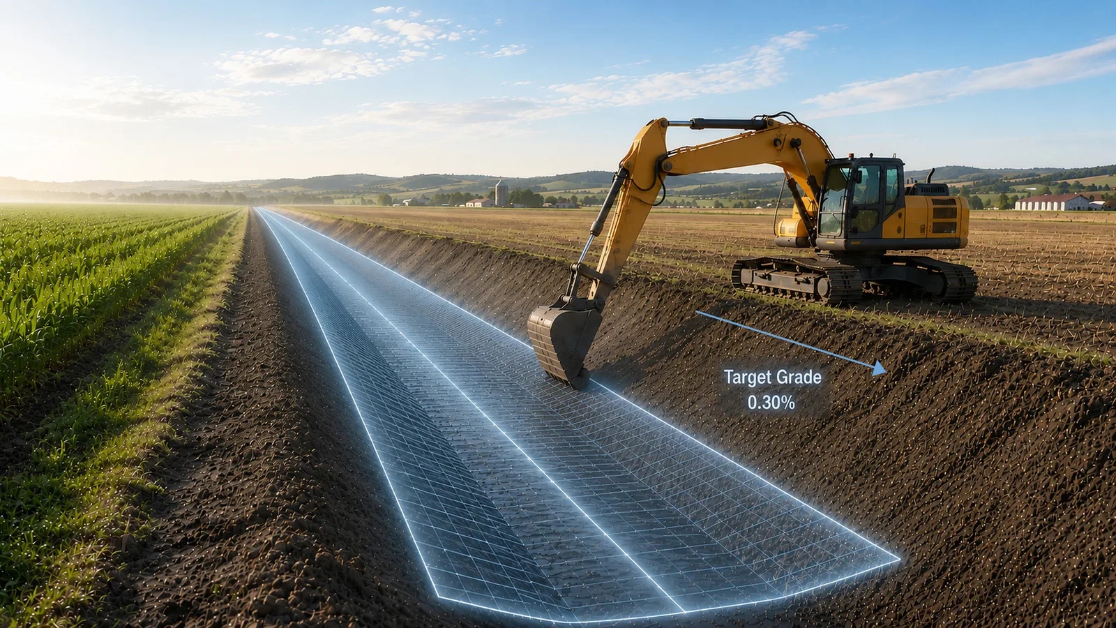 Trion EG10 Excavator Guidance (Drainage)
